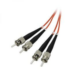 Patchcord optyczny Multi mode (62,5/125), ST/ST, 1m, economy