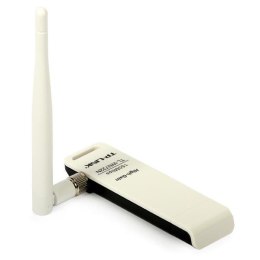 TP-LINK USB klient TL-WN722N 2.4GHz, 150Mbps, zewnętrzna, USB anténa, 802.11n