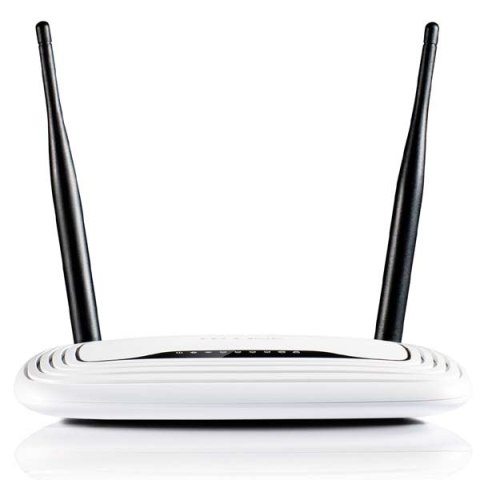 TP-LINK router TL-WR841N 2.4GHz, extender/ wzmacniacz, access point, 300Mbps, zewnętrzna anténa, 802.11n, sieć gościnna, WISP