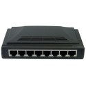 TP-LINK switch TL-SF1008D 100Mbps, auto MDI/MDIX