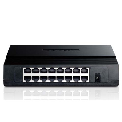 TP-LINK switch TL-SF1016D 100Mbps, auto MDI/MDIX