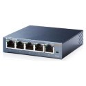 TP-LINK switch TL-SG105 1000Mbps, automatyczne uczenie adresów MAC, auto MDI/MDIX