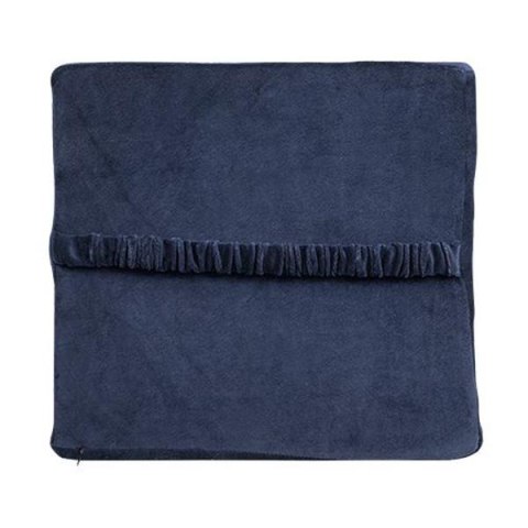 Podparcie lędźwiowe, uniwersalny, ergonomiczna, niebieska, pianka z efektem pamięci