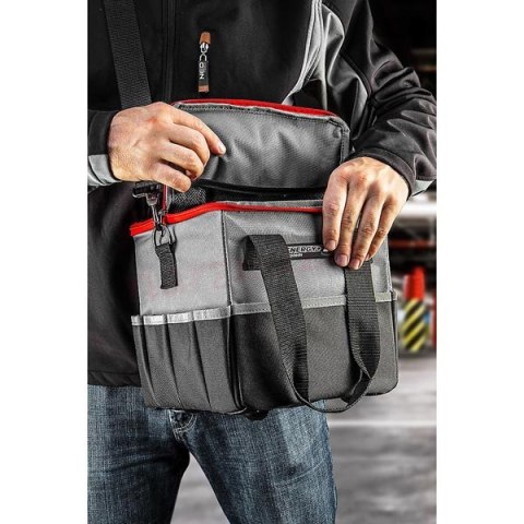 Torba na narzędziapoliester58G01512wodoodporne dno, Energy+Graphite