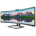 Monitor Philips 499P9H/00 (48,8"; VA; 5120x1440; DisplayPort, HDMI x2; kolor czarny)