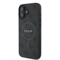 Guess GUHMP16MG4GFRK iPhone 16 Plus 6.7" czarny/black hardcase 4G Ring Classic Logo MagSafe