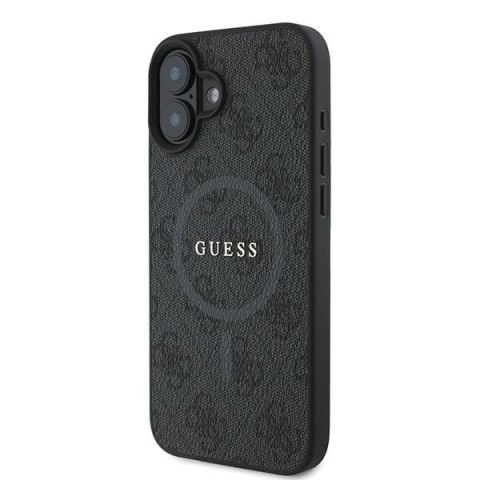 Guess GUHMP16MG4GFRK iPhone 16 Plus 6.7" czarny/black hardcase 4G Ring Classic Logo MagSafe
