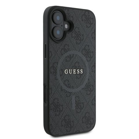 Guess GUHMP16MG4GFRK iPhone 16 Plus 6.7" czarny/black hardcase 4G Ring Classic Logo MagSafe