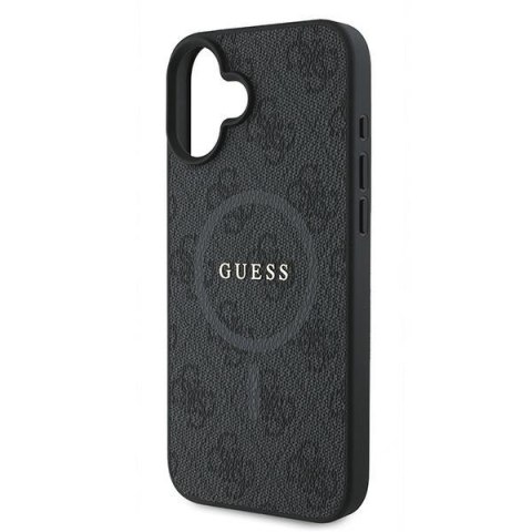 Guess GUHMP16MG4GFRK iPhone 16 Plus 6.7" czarny/black hardcase 4G Ring Classic Logo MagSafe
