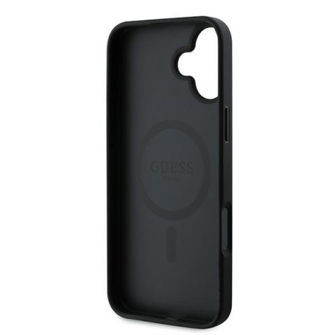 Guess GUHMP16MG4GFRK iPhone 16 Plus 6.7" czarny/black hardcase 4G Ring Classic Logo MagSafe
