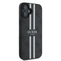 Guess GUHMP16MP4RPSK iPhone 16 Plus 6.7" czarny/black hardcase 4G Printed Stripes MagSafe