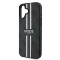 Guess GUHMP16MP4RPSK iPhone 16 Plus 6.7" czarny/black hardcase 4G Printed Stripes MagSafe