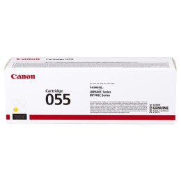 Canon oryginalny toner 055Y, yellow, 2100s, 3013C002, Canon MF742Cdw, MF744Cdw, MF746Cx, LBP663Cdw, LBP664Cx, O