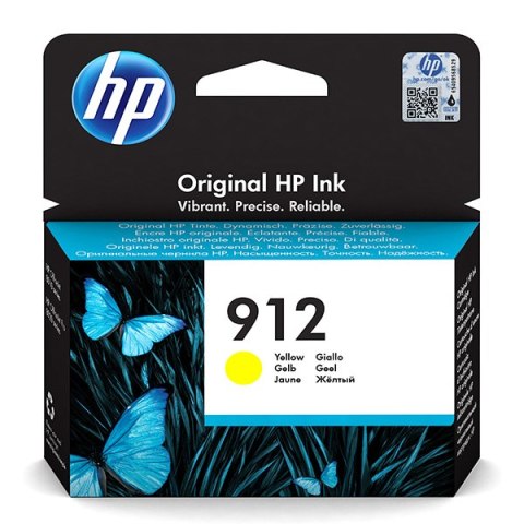 HP oryginalny ink / tusz 3YL79AE, HP 912, yellow, 315s, high capacity, HP Officejet 8012, 8013, 8014, 8015 Officejet Pro 802