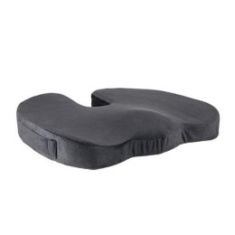 Ortopedyczna poduszka, plastikowa końcówka odporna na nacisk, ergonomiczna, czarny, pianka z efektem pamięci