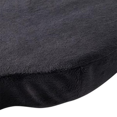 Ortopedyczna poduszka, plastikowa końcówka odporna na nacisk, ergonomiczna, czarny, pianka z efektem pamięci