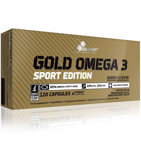 Gold Omega 3 sport edition (tabletki) 120 szt