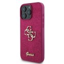 Guess GUHCP16XHG4SGU iPhone 16 Pro Max 6.9" fioletowy/lpurple hardcase Fixed Glitter Big 4G