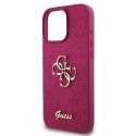 Guess GUHCP16XHG4SGU iPhone 16 Pro Max 6.9" fioletowy/lpurple hardcase Fixed Glitter Big 4G