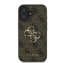 Guess GUHCP16S4GMGBR iPhone 16 6.1" brązowy/brown hardcase 4G Big Logo