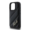 Karl Lagerfeld KLHCP16XPQDSMGK iPhone 16 Pro Max 6.9" czarny/black hardcase Quilted Signature