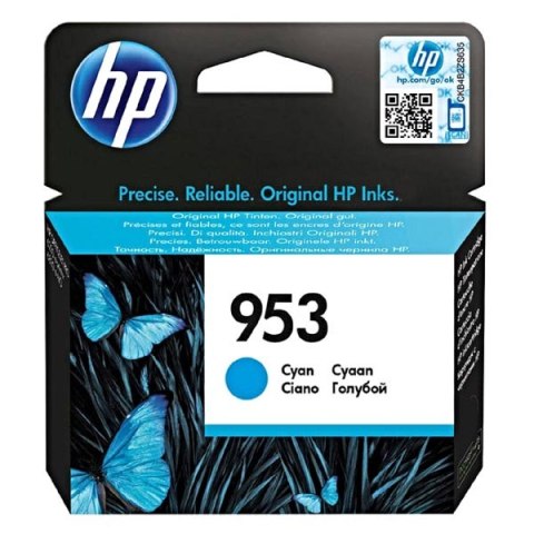 HP oryginalny ink / tusz F6U12AE, cyan, 700s, 10ml, HP 953, HP OJ Pro 8218,8710,8720,8740