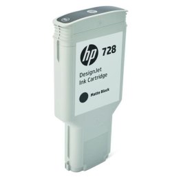 HP oryginalny ink / tusz F9J68A, HP 728, matte black, 300ml, HP DesignJet T730, DesignJet T830, DesignJet T830 MFP