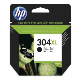 HP oryginalny ink / tusz N9K08AE, HP 304XL, black, 300s, 5.5ml, HP DeskJet 2620,2630,2632,2633,3720,3730,3732,3735