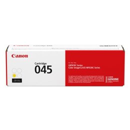 Canon oryginalny toner 045Y, yellow, 1300s, 1239C002, Canon LBP613Cdw, 611Cn, MFP635Cx, 633Cdw, 631Cn, O