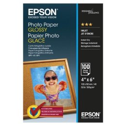 Epson Photo Paper, foto papier, połysk, biały, 10x15cm, 4x6", 200 g/m2, 100 szt., C13S042548, atrament