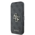 Guess GUBKP16M4GMGGR iPhone 16 Plus 6.7" czarny/black book 4G Metal Logo