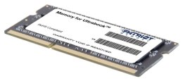 Pamięć PATRIOT (SODIMM/DDR3/8 GB/1600MHz/1.35V/11 CLCL/SINGLE)