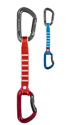 Ekspres wspinaczkowy Ocun Hawk QD Zoom PA 16 cm czerwony (red)