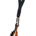 Lonża do czekanów CT Swhippy pomarańczowy (black/orange)