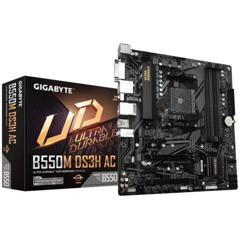 Płyta główna GIGABYTE B550M DS3H Socket AM4 mATX