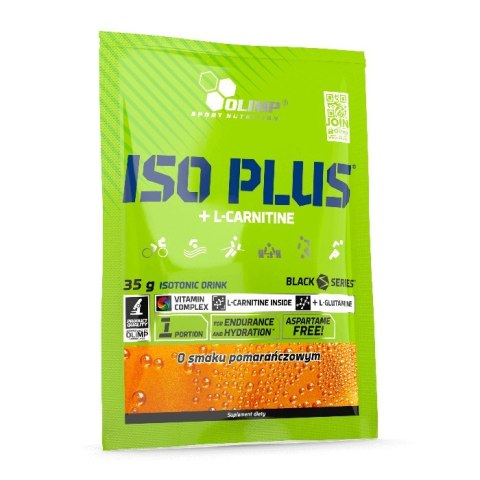 Olimp Iso plus L-Carnitine saszetka 35g pomarańcza