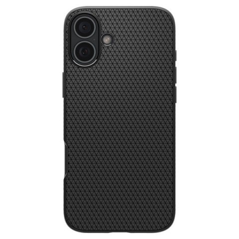 Spigen Liquid Air iPhone 16 6.1" czarny/matte black ACS08194