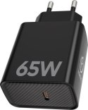 Zasilacz PD65W USB-C uniwersalny do notebooków, smartfonów, tabletów, power banków oraz innych urządzeń z gniazdem zasilającym U