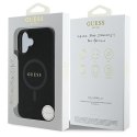 Guess GUHMP16MPSAHMCK iPhone 16 Plus 6.7" czarny/black hardcase Saffiano Classic Logo MagSafe