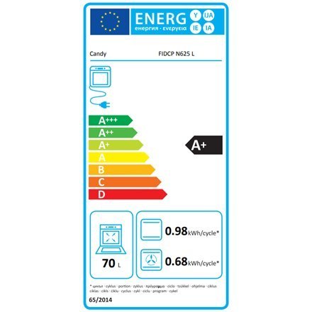 Piekarnik | FIDCP N625 L | 70 L | Elektryczny | Aquactiva | Mechaniczny i elektroniczny | Funkcja pary | Wysokość 59,5 cm | Szer