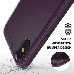 Ringke Onyx iPhone X/Xs fioletowy/lilac purple OXAP0014