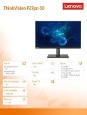 Monitor ThinkVision P27pz-30 27 cali 63E4GAT2EU