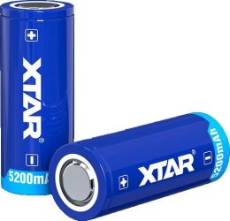 Akumulator 26650 Li-Ion 3,7V Xtar 5200mAh Bluetooth BT (1 szt.) z zabezpieczeniem