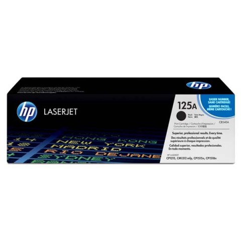 HP oryginalny toner CB540A, black, 2200s, HP 125A, HP Color LaserJet CP1215, 1515, 1518, O