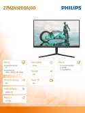 Monitor 27M2N3200A 27 cali IPS 180Hz HDMIx2 DP Pivot Głośniki