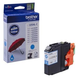 Brother oryginalny ink / tusz LC-225XLC, cyan, 1200s, Brother MFC-J4420DW, MFC-J4620DW