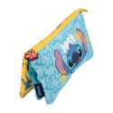 Disney Stitch Tropical - Piórnik 3-komorowy