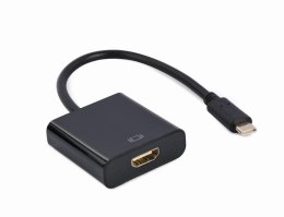 Adapter USB-C męski do HDMI żeński 4K przy 60 Hz czarny Gembird