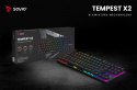 Klawiatura mechaniczna RGB Tempest X2 Outemu Red