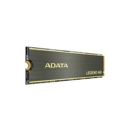 ADATA | LEGEND 840 | 512 GB | SSD form factor M.2 2280 | Interface SSD PCIe Gen4x4 | Prędkość odczytu 5000 MB/s | Prędkość zapis